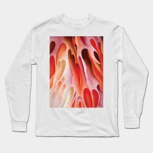 Georgia O'Keeffe 'It Was Red and Pink Long Sleeve T-Shirt